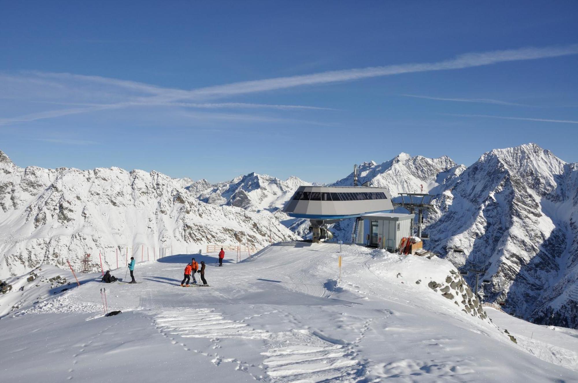 Haus Astoria Apartment Sankt Leonhard im Pitztal Bagian luar foto